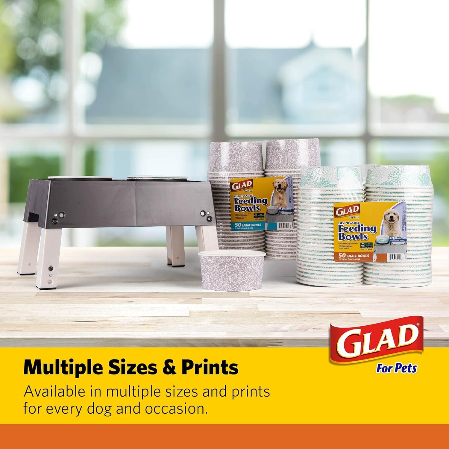 Glad for Pets Disposable Dog Food Bowls – Leak-Proof, Eco-Friendly & Perfect for Travel 🐶🌎.