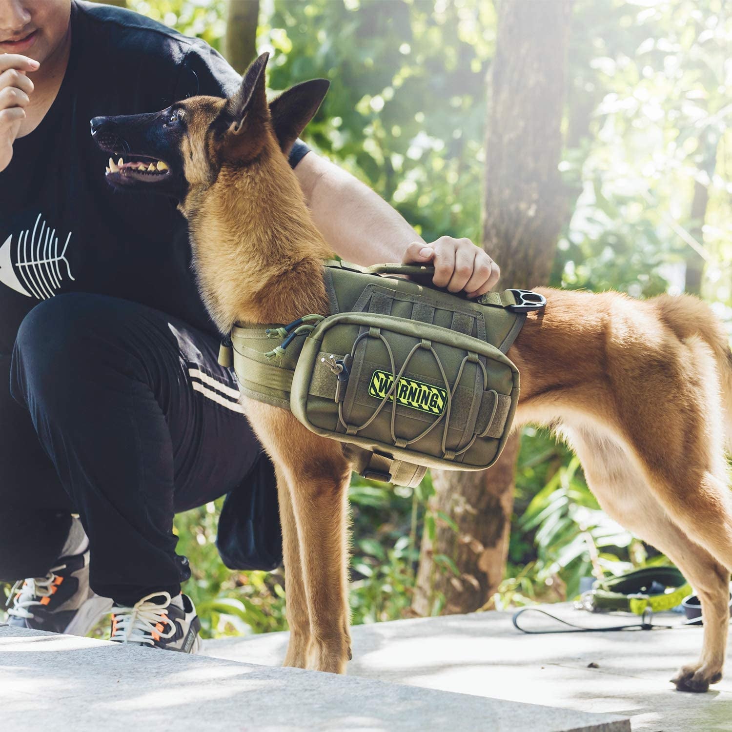 OneTigris MAMMOTH Dog Pack – Durable, Adjustable & Spacious Hiking Backpack for Dogs 🐶🎒.