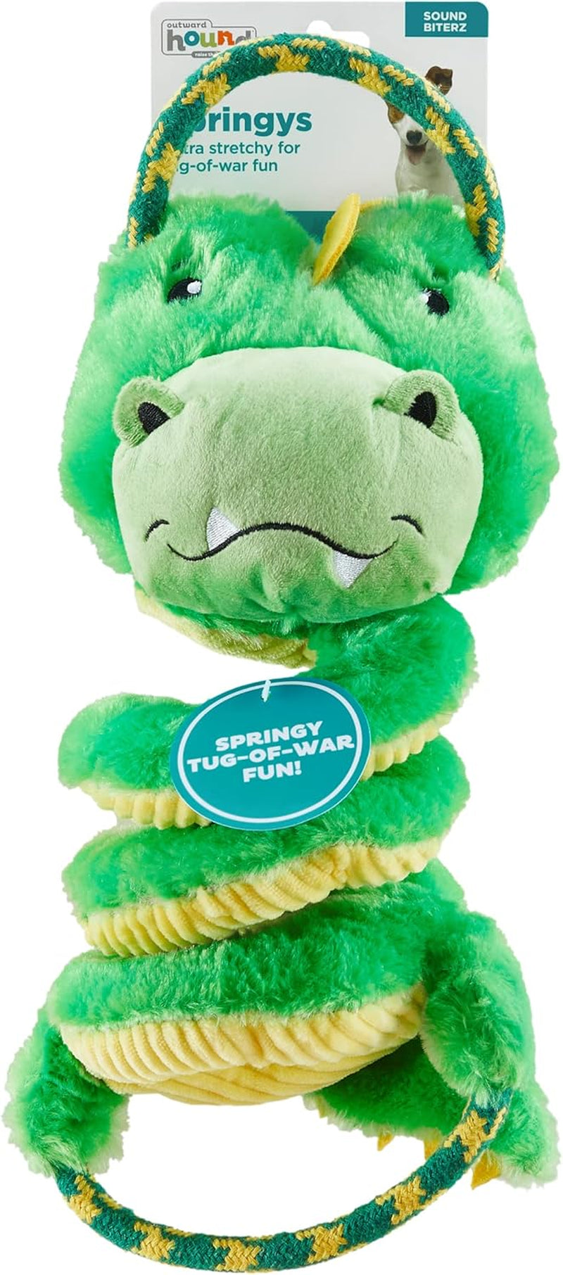 Charming Pet Springys Plush Tug Toy – Stretchy, Durable & Engaging Tug-of-War Fun! 🐶🎾.