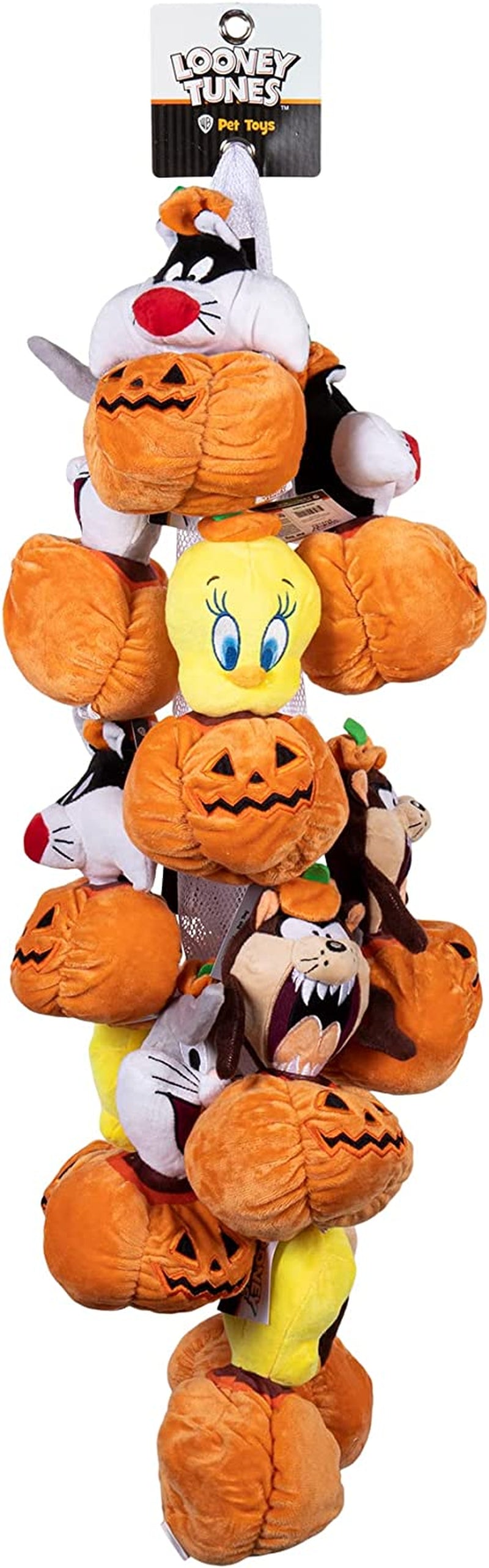 Looney Tunes Halloween Plush Dog Toys – Officially Licensed, Squeaky & Perfect for Small Dogs! 🎃🐶.