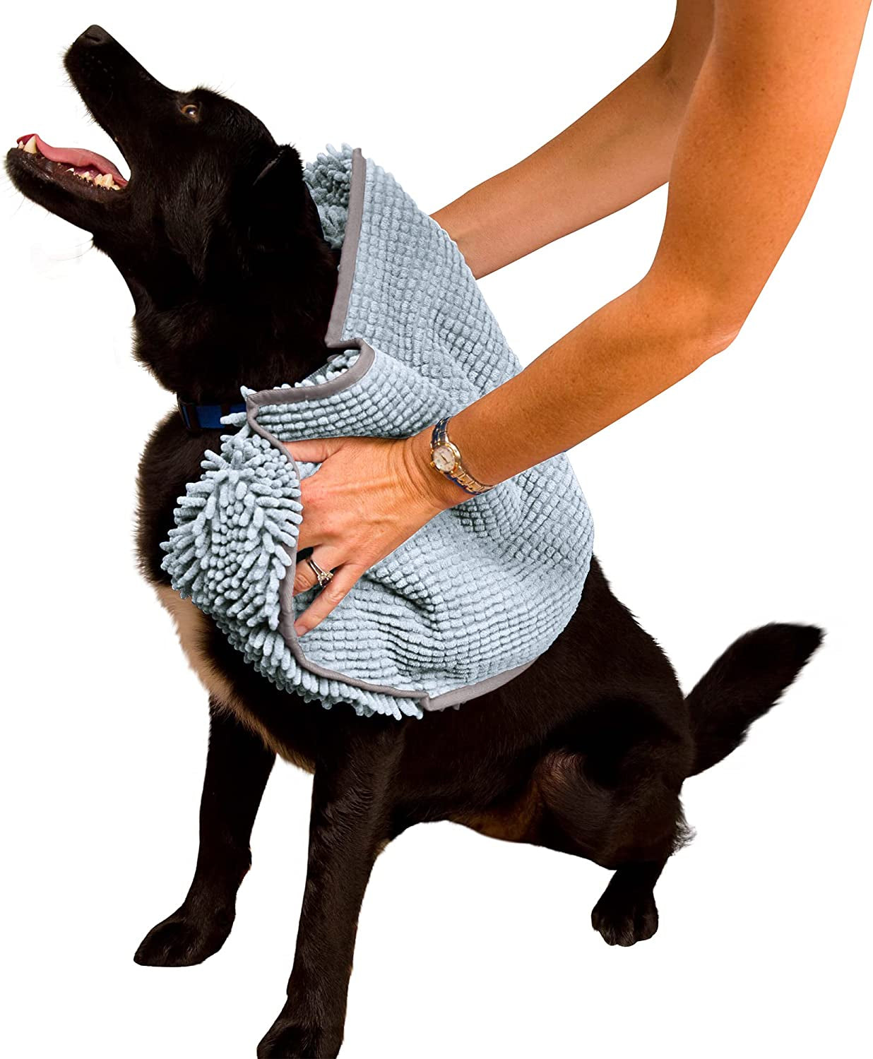 Ultra-Absorbent Microfiber Dog Towel – Fast-Drying, Soft & Durable for Easy Pet Grooming 🐶🛁.