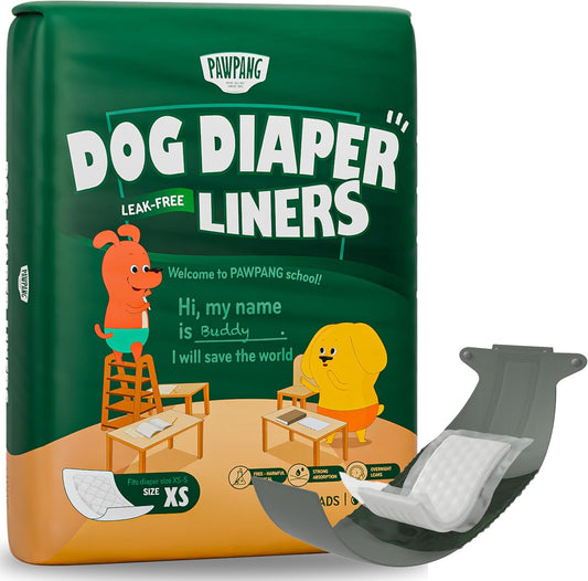 Premium Dog Diaper Liners – Ultra-Absorbent, Leak-Proof & Odor-Control Pads for Male & Female Dogs 🐶💧.