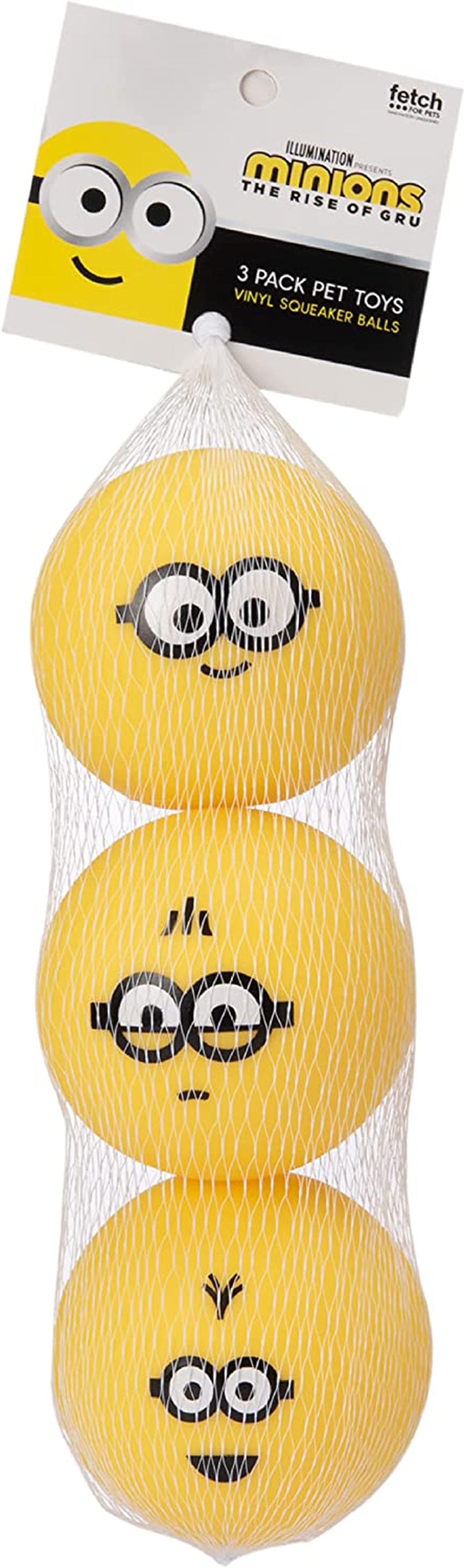 Minions Squeaky Dog Toys – Officially Licensed Despicable Me Dog Ball Toys for Endless Fun! 🐶🎾.