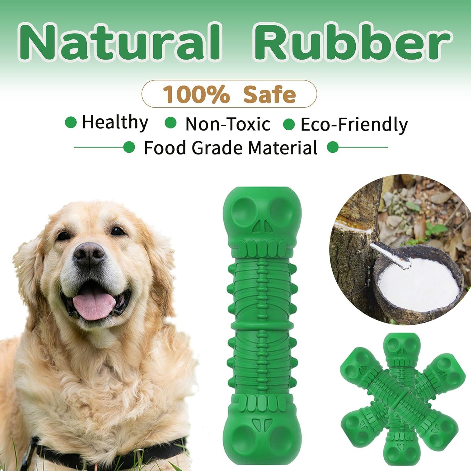 Eurigo Durable Squeaky Dog Chew Toy – Tough, Interactive & Perfect for Medium & Large Dogs 🐶🦴.