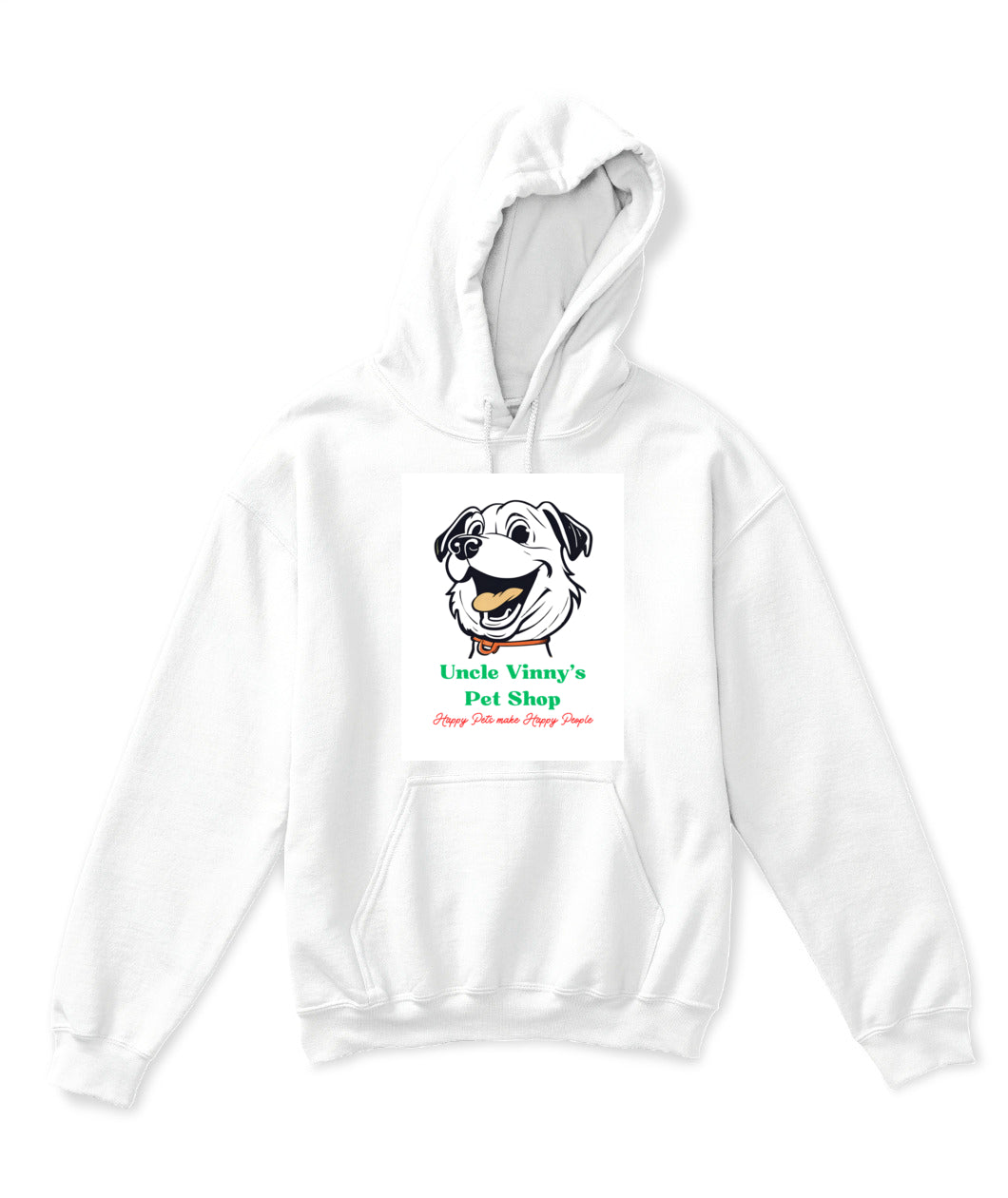 Uncle Vinny’s Pet Shop Kids Hoodie – "Happy Pets Make Happy People" | Cozy, Durable & Perfect for Young Animal Lovers 🐶🐾.